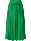 RED VALENTINO pleated midi skirt,PR3RA2L53F812629487