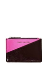 MARC JACOBS FUXIA & BURGUNDY TOP ZIP POUCH,10324823