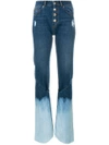 EACH X OTHER BUTTON BLEACHED JEANS,SS18G1602812588623