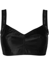 DOLCE & GABBANA CROPPED BUSTIER TOP,F7Y28TG992112613266