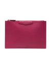 GIVENCHY PINK ANTIGONA LEATHER POUCH,BC0682101212551944