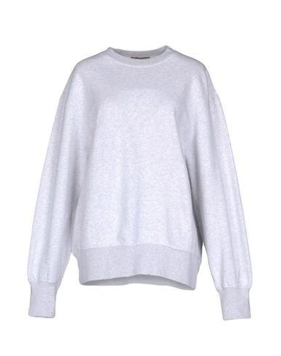Yeezy Crewneck Heather Cotton Sweatshirt In Grey