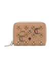 CHRISTIAN LOUBOUTIN Panettone Studded Leather Coin Wallet