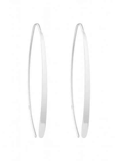 Susan Caplan Contemporary Linea Simple Earrings In Sterling Silver