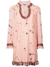 COACH Outerspace print dress,26234PIN