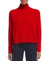 WHISTLES FUNNEL NECK WOOL SWEATER,27340