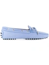 Tod's Gommino Embellished Suede Loafers