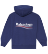 BALENCIAGA COTTON-BLEND HOODIE,P00306470