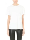 HELMUT LANG WHITE RING COTTON LOGO LIMITED EDITION T-SHIRT,10329494