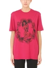 Givenchy Pin-up Girl-print Cotton-jersey T-shirt In Fuxia