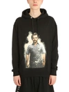 IH NOM UH NIT PABLO BLACK COTTON HOODIE,10329574