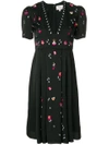 TEMPERLEY LONDON TEMPERLEY LONDON SATURN SHORT DRESS - BLACK,18SHBR52404BL12483619