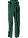 STELLA MCCARTNEY RUFFLE TRIM TROUSERS,496972SY20612611979