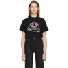 VETEMENTS BLACK 'HOMETOWN' OPEN BACK T-SHIRT,WSS18TR2