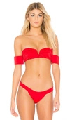 SKYE & STAGHORN X REVOLVE Shoulder Wrap Bikini Top,SKYE-WX134