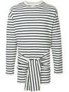 JW ANDERSON FRONT KNOT STRIPED T,JE35MS1812608272