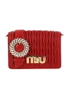 Miu Miu My Miu Shoulder Bag In Red