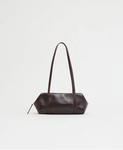 Mansur Gavriel Filo Bag In Aubergine Naplak