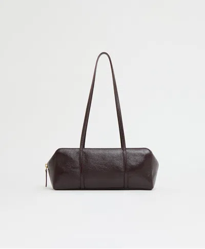 Mansur Gavriel Filo Bag In Aubergine Naplak