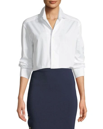 Polo Ralph Lauren Long Sleeve Shirt In White