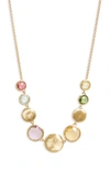 Marco Bicego 18k Yellow Gold Jaipur Multi Gemstone Small Bead Collar Necklace, 16.5 In Yellow Gold