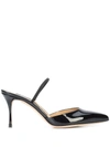 Sergio Rossi Godiva Sling Pumps In Black