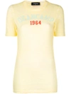 DSQUARED2 DSQUARED2 DEAN CAMP T-SHIRT - YELLOW,S75GC0899S2250712467014