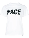 Facetasm Face Printed Cotton Jersey T-shirt