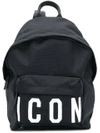 DSQUARED2 ICON BACKPACK,BPW00011170039612612054