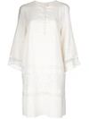 CHLOÉ LACE PANEL MINI DRESS,CHC18SRO8723712619621