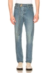 SACAI SACAI DENIM PANTS IN BLUE,18 01561M