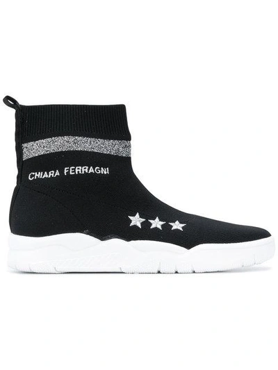 Chiara Ferragni Chiara Suite Sneakers In Black