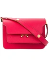 Marni Red Small Trunk Shoulder Bag