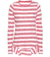 81 HOURS NELLA STRIPED COTTON TOP,P00295414