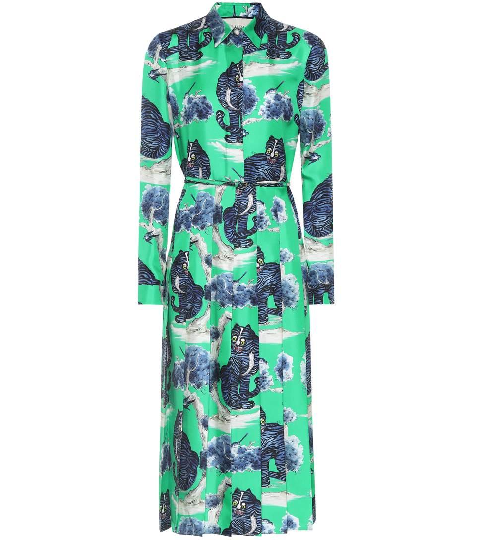 gucci cat dress