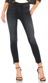 MOTHER THE STUNNER ZIP TWO STEP FRAY JEAN,1281 104N