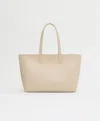 Mansur Gavriel Small Zip Tote In Gray