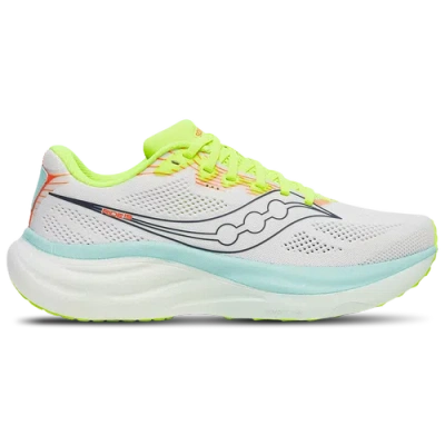 Saucony Light Tonal Running Sneakers With Neon Accents In Multi
