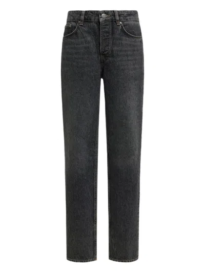 12 Storeez 333 Straight-leg Jeans In Black