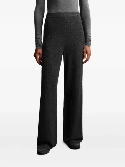 12 Storeez Aura Cashmere Trousers In Black