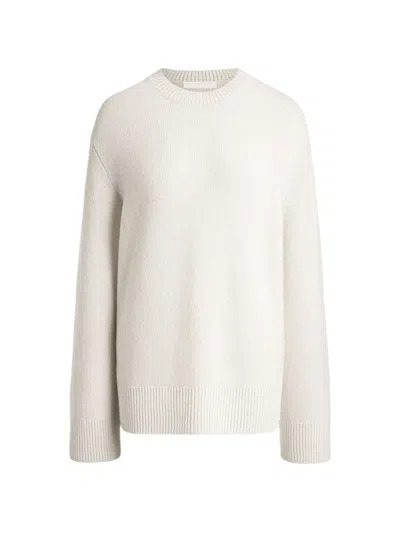 12 Storeez Aurora Cashmere Sweater In White