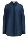 12 Storeez Button-down Shirt In Blue