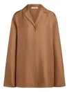 12 Storeez Button-down Silk Shirt In Brown