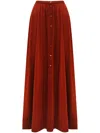 12 Storeez Buttoned Maxi Skirt