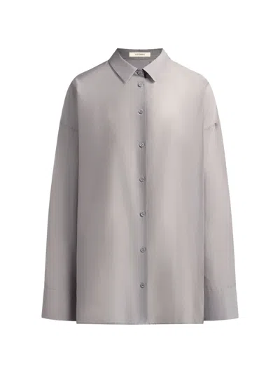 12 Storeez Buttoned Shirt In Gray