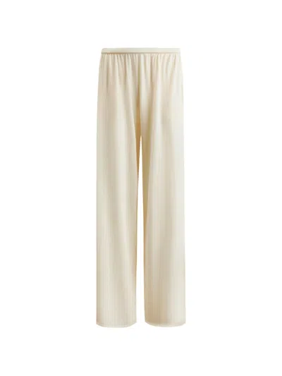 12 Storeez Camelia Drawstring Trousers In Neutral