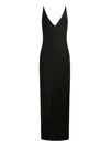 12 Storeez Cape Slip Dress In Black