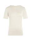 12 Storeez Cassiopeia Silk T-shirt In Neutral