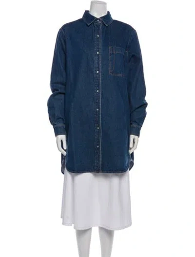Pre-owned 12 Storeez Denim Jacket In Blue