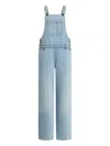 12 Storeez Denim Strap Jumpsuit In Blue